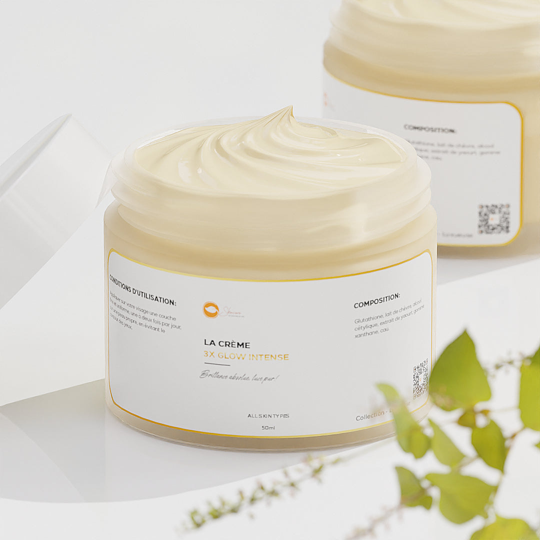 La Crème 3X GLOW INTENSE - « Je glow ou je glow »